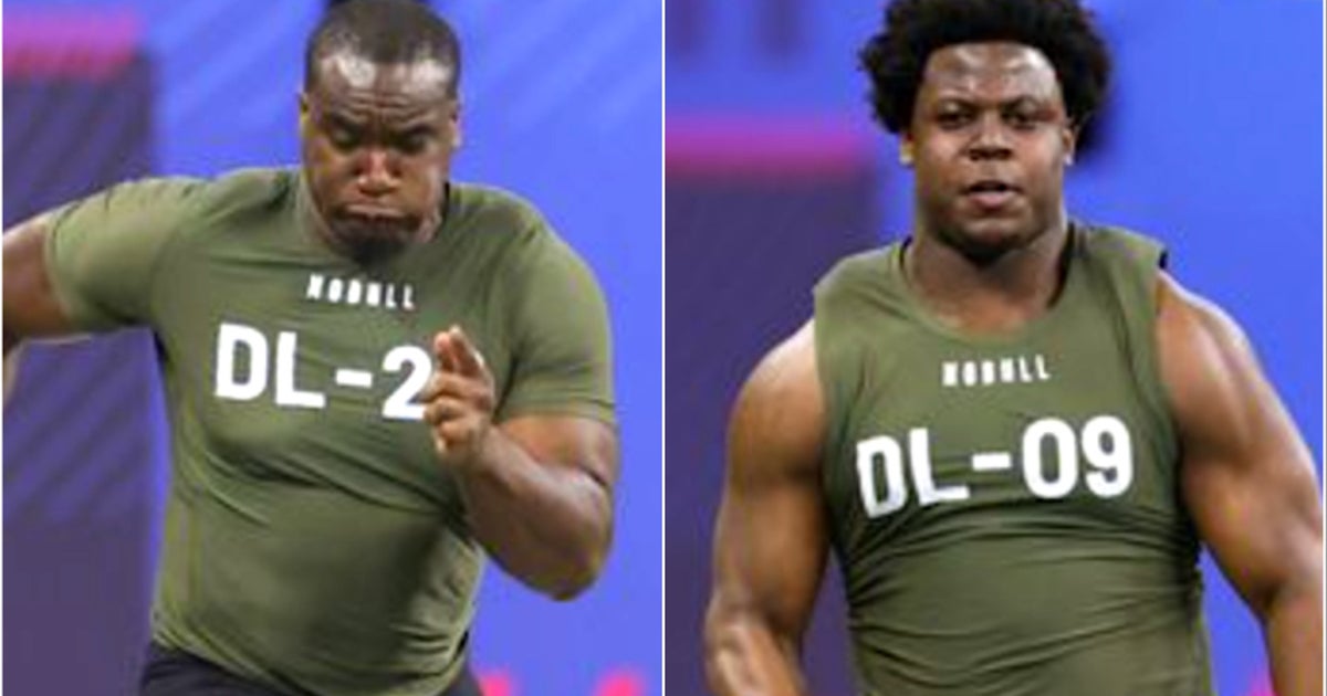 NextImg:280-Pound NFL Draft Prospects Run Unthinkably Fast 40-Yard Dashes