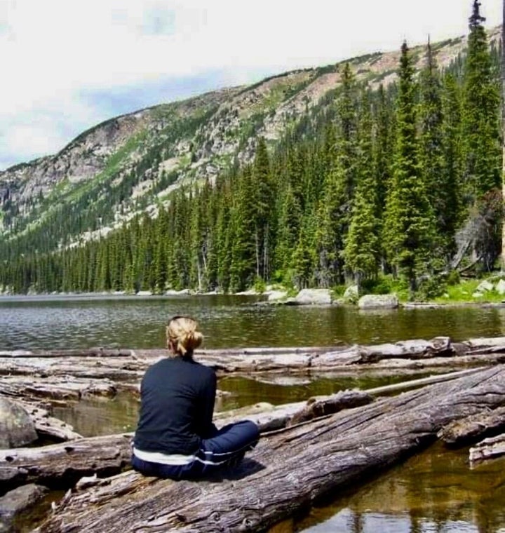 The author at a favorite getaway. A mental health break has become a new favorite destination.