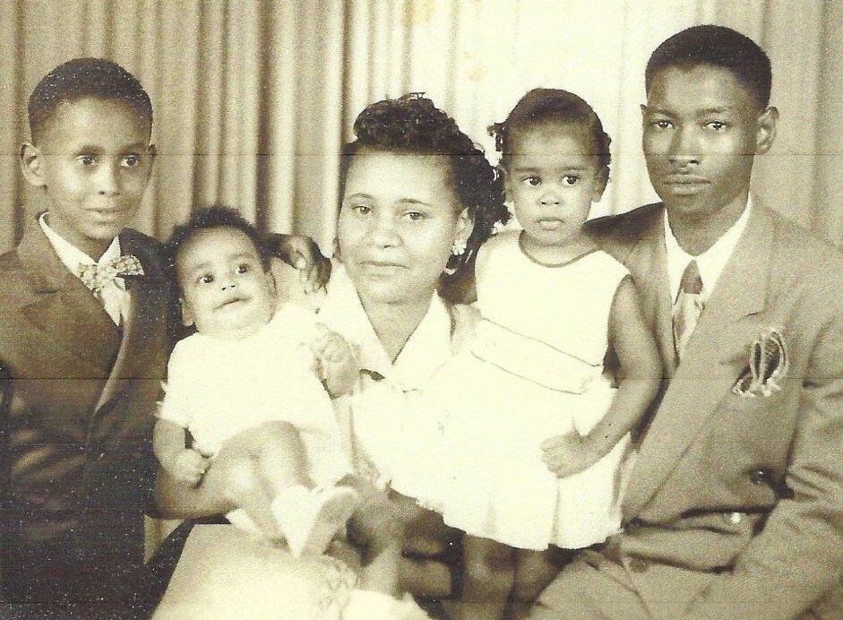 Rodney Ellis (second from left) learned from his father (far right) at an early age that if he ever got into trouble in Harris County, he didn’t want to end up with a court-appointed attorney.