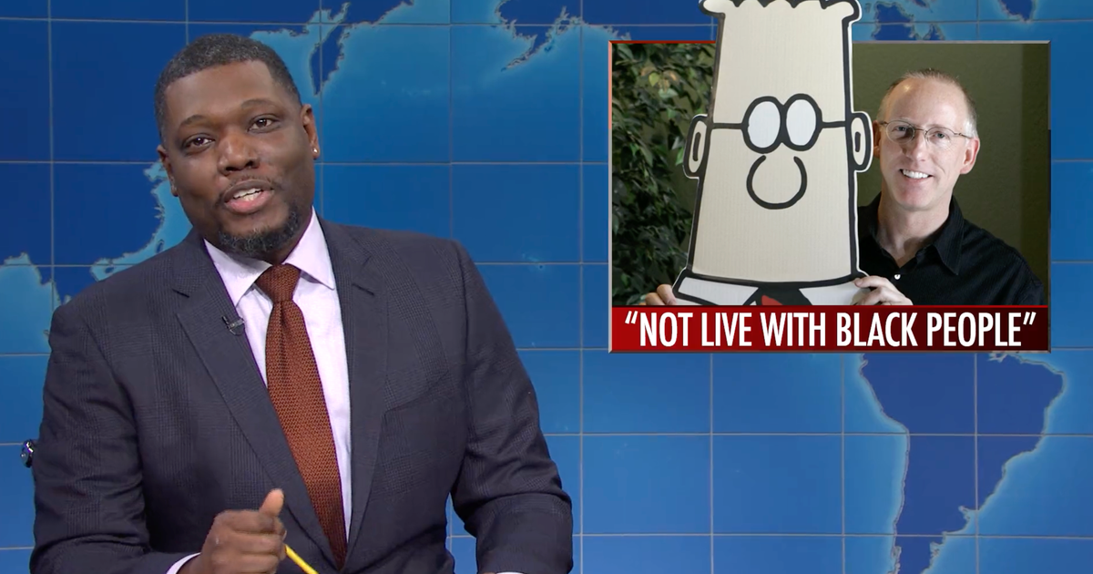 'Weekend Update' Slams 'Dilbert' Creator Scott Adams Over Racist ...