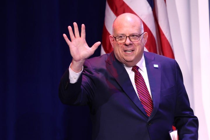 Former Maryland Governor Larry Hogan said he will not challenge former President Donald Trump for the 2024 Republican nomination for president.