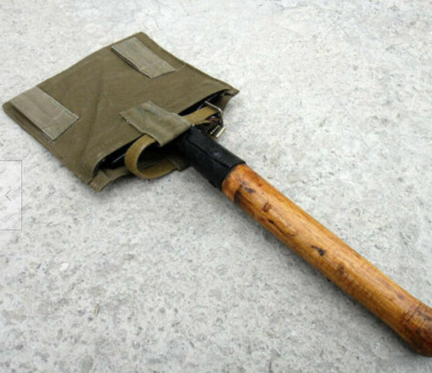 A Russian MPL-50 shovel for sale on ebay