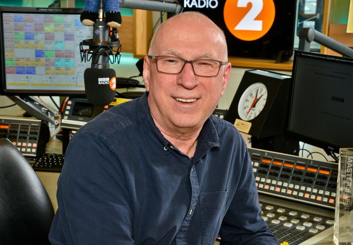 Ken Bruce in his Radio 2 studio