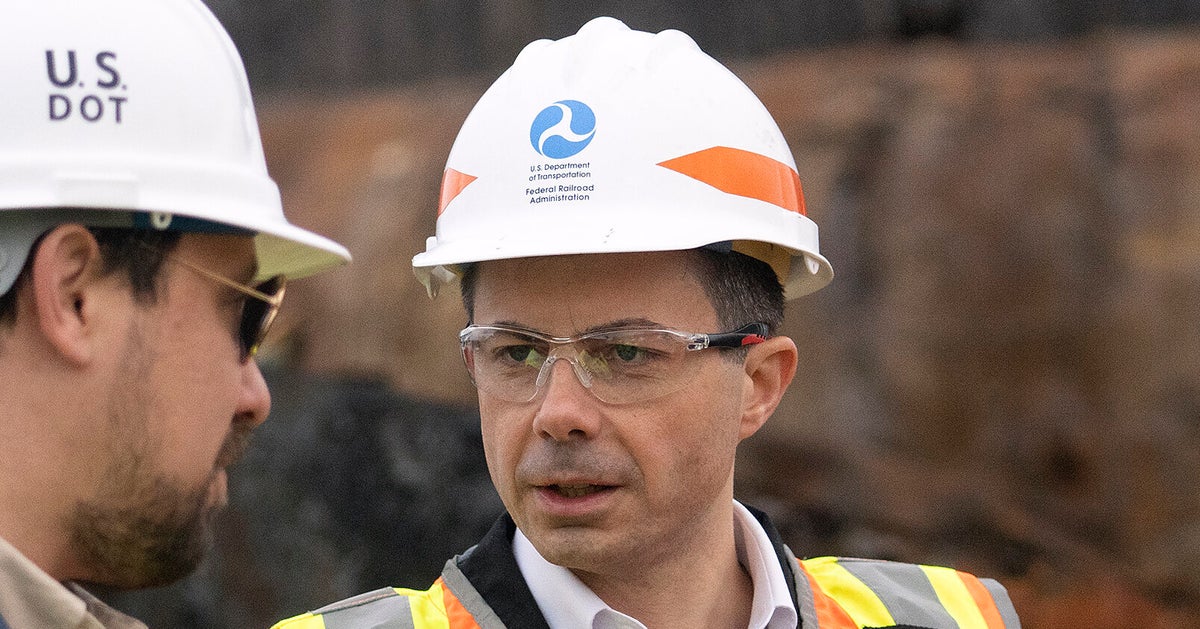 NextImg:Pete Buttigieg Takes Down Trump, Critics For Ripping East Palestine Visit