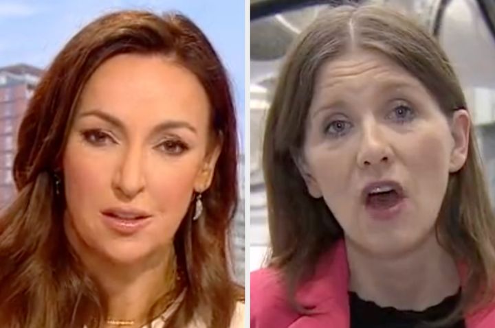 Sally Nugent and Michelle Donelan on BBC Breakfast