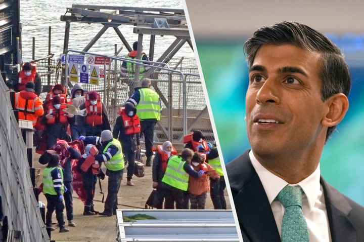 Rishi Sunak wants to ban all migrants on small boats from life in UK