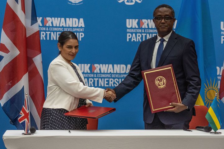 The Rwanda deal was signed by former home secretary Priti Patel in April last year.