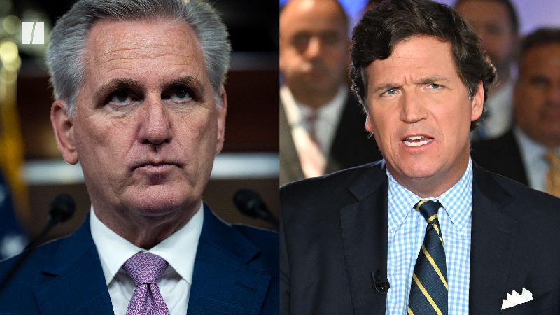 McCarthy Gives ‘Exclusive’ Jan. 6 Tapes To Carlson | HuffPost UK Videos