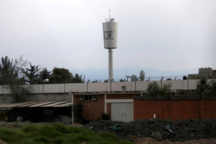 Το κέντρο κράτησης του Εθνικού Ινστιτούτου Μετανάστευσης του Μεξικού (INM), γνωστό ως "Las Agujas", στη γειτονιά Iztapalapa στην Πόλη του Μεξικού, Μεξικό, 5 Αυγούστου 2019.