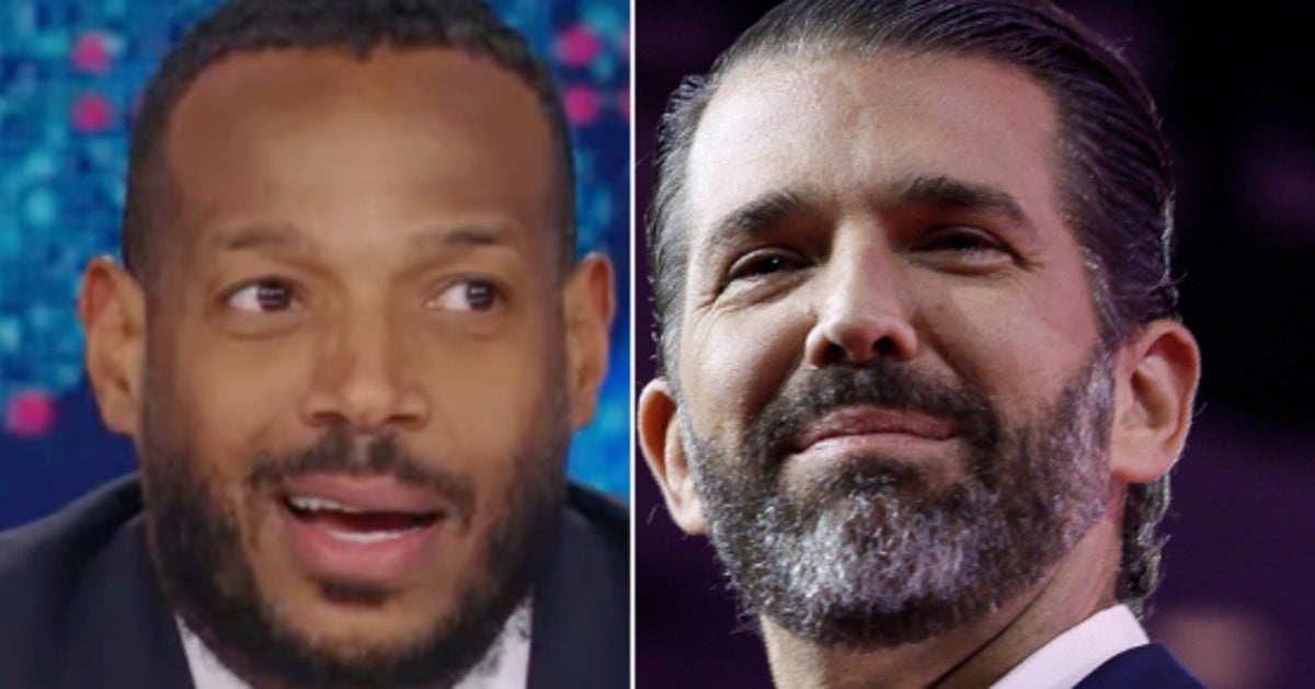 NextImg:‘Daily Show’ Guest Host Marlon Wayans Exposes Donald Trump Jr.’s Weirdest Habit