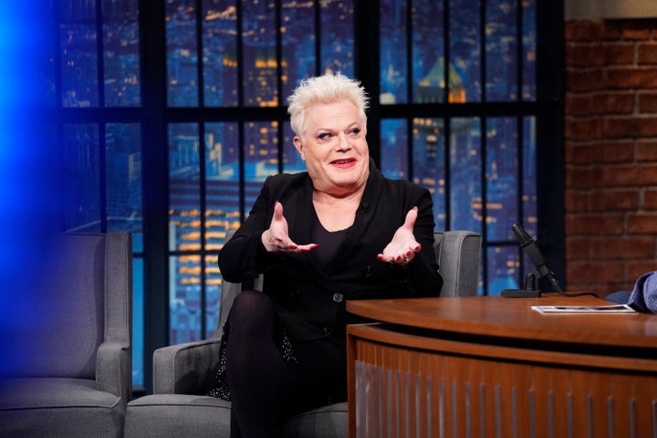 Eddie Izzard on Late Night With Seth Meyers last week