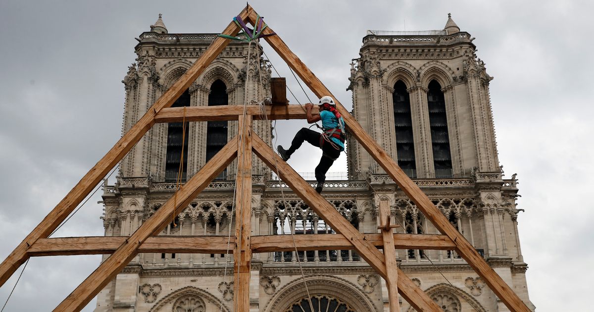 Die Kathedrale Notre Dame soll im Dezember 2024 in Paris wiedereröffnet werden