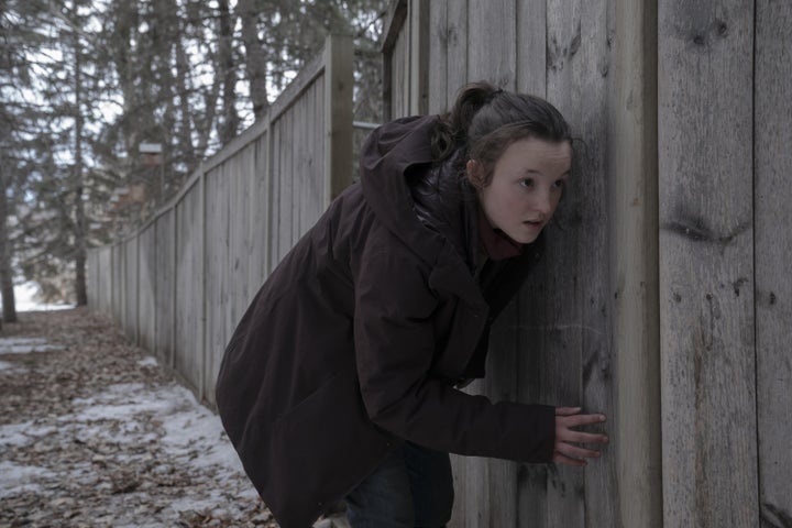 Bella Ramsey in episode 8 of The Last Of Us