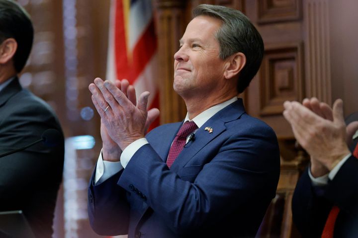 The Georgia Senate gave final approval Tuesday to a measure that could provide cash to extremely low-income pregnant women in the state, sending the measure to Gov. Brian Kemp for his signature. (AP Photo/Alex Slitz, File)