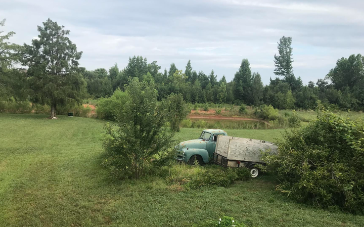 The scene in Harvest, Alabama, outside of Huntsville.