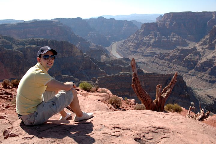 Stephen Realf at the Grand Canyon