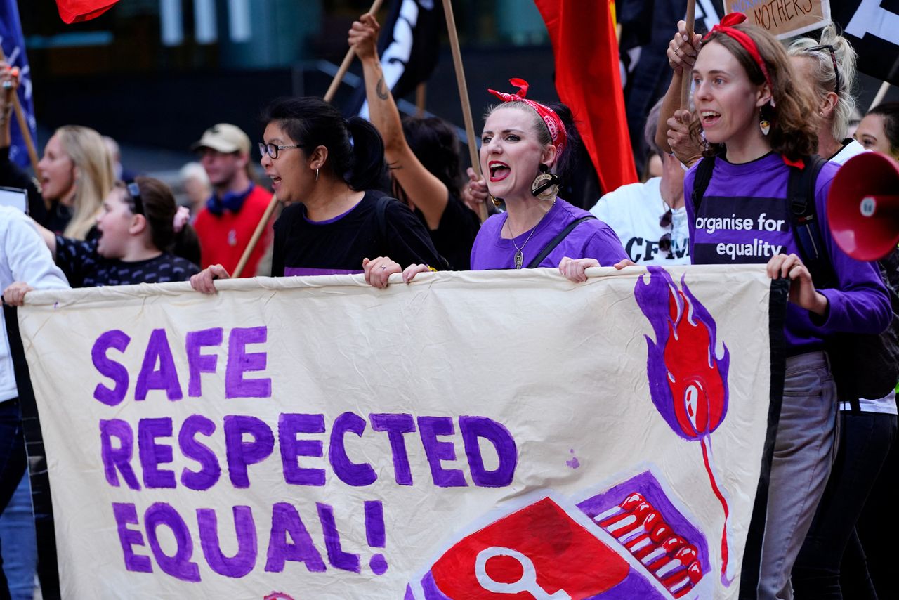 Διαδηλώσεις στη Μελβούρνη για την Παγκόσμια Ημέρα της Γυναίκας