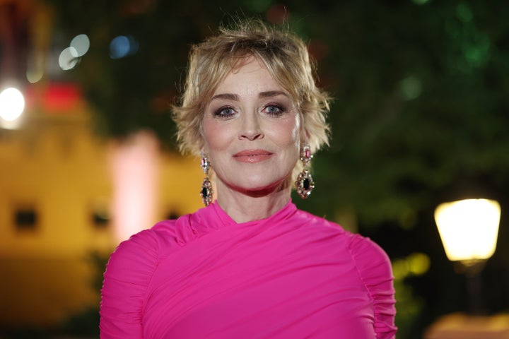 Actor Sharon Stone attends the "Women in Cinema" red carpet during the Red Sea International Film Festival on Dec. 2, 2022, in Jeddah, Saudi Arabia.