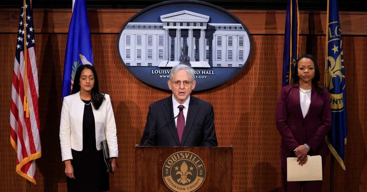 NextImg:Louisville Police 'Unlawfully Discriminates Against Black People': DOJ Review