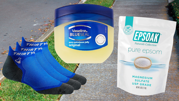 Socks and best sale vaseline