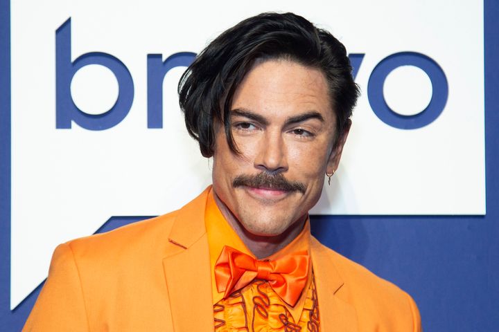 Tom Sandoval (and his extremely cartoonish mustache) attend the Legends Ball during 2022 BravoCon at Manhattan Center on October 14, 2022, in New York City.