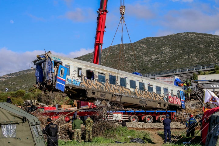 Το σημείο της τραγικής σύγκρουσης των δύο τρένων