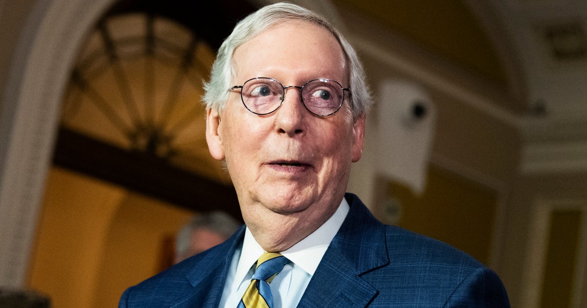 NextImg:Senate Minority Leader Mitch McConnell Hospitalized Following Fall