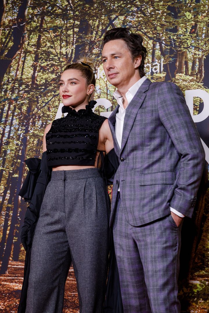 Florence and Zach made a rare joint appearance at the premiere of A Good Person
