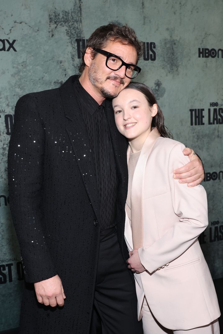 Pedro Pascal and Bella Ramsey at the Los Angeles Premiere of HBO's The Last Of Us 