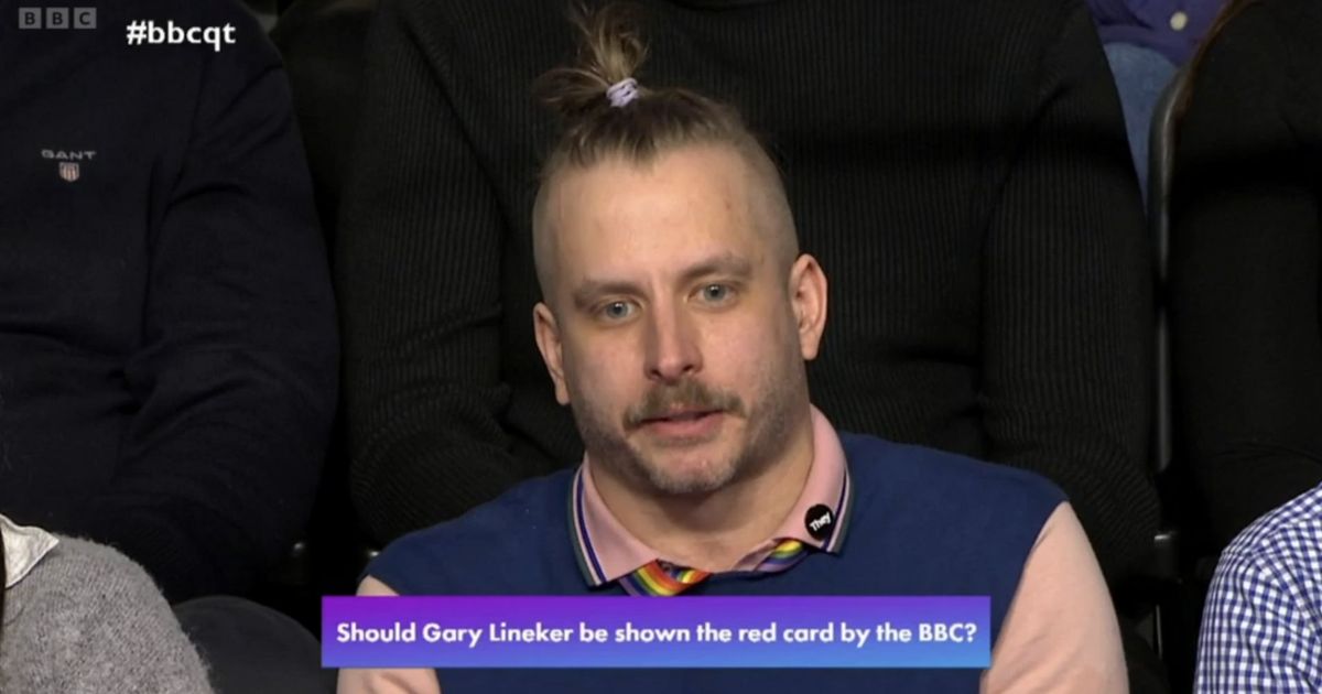 Membre du public de l’heure des questions de la BBC mis en sourdine pour F-Bomb