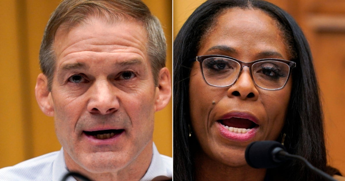NextImg:Jim Jordan, Stacey Plaskett Get Into A Fiery War Of Words At Committee Hearing