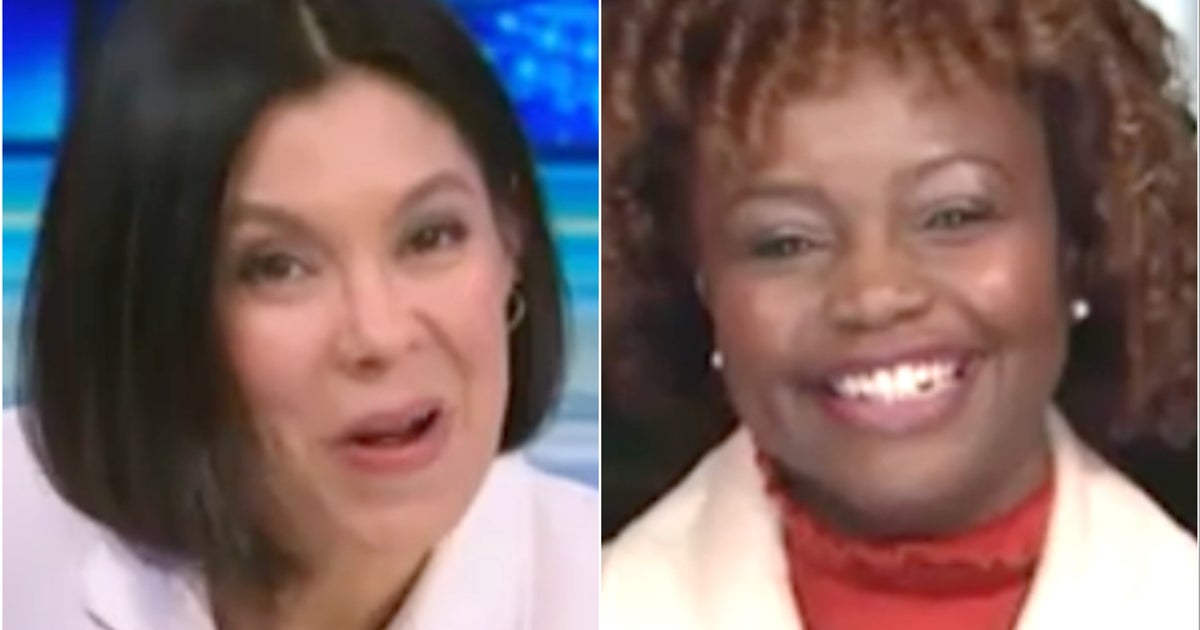 NextImg:Karine Jean-Pierre Is Asked If Fox News Is A News Organization. Hilarity Ensues.
