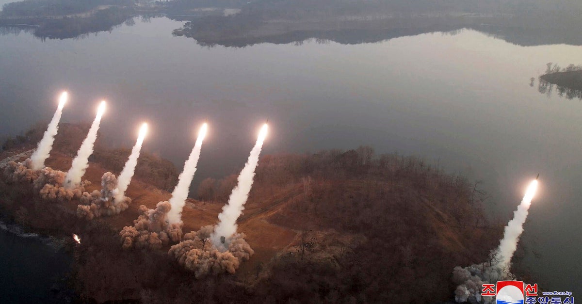 Kim Jong Un Supervises North Korean Troops Simulating Attack On South Korea Kim Jong Un Supervises North Korean Troops Simulating Attack On South Korea