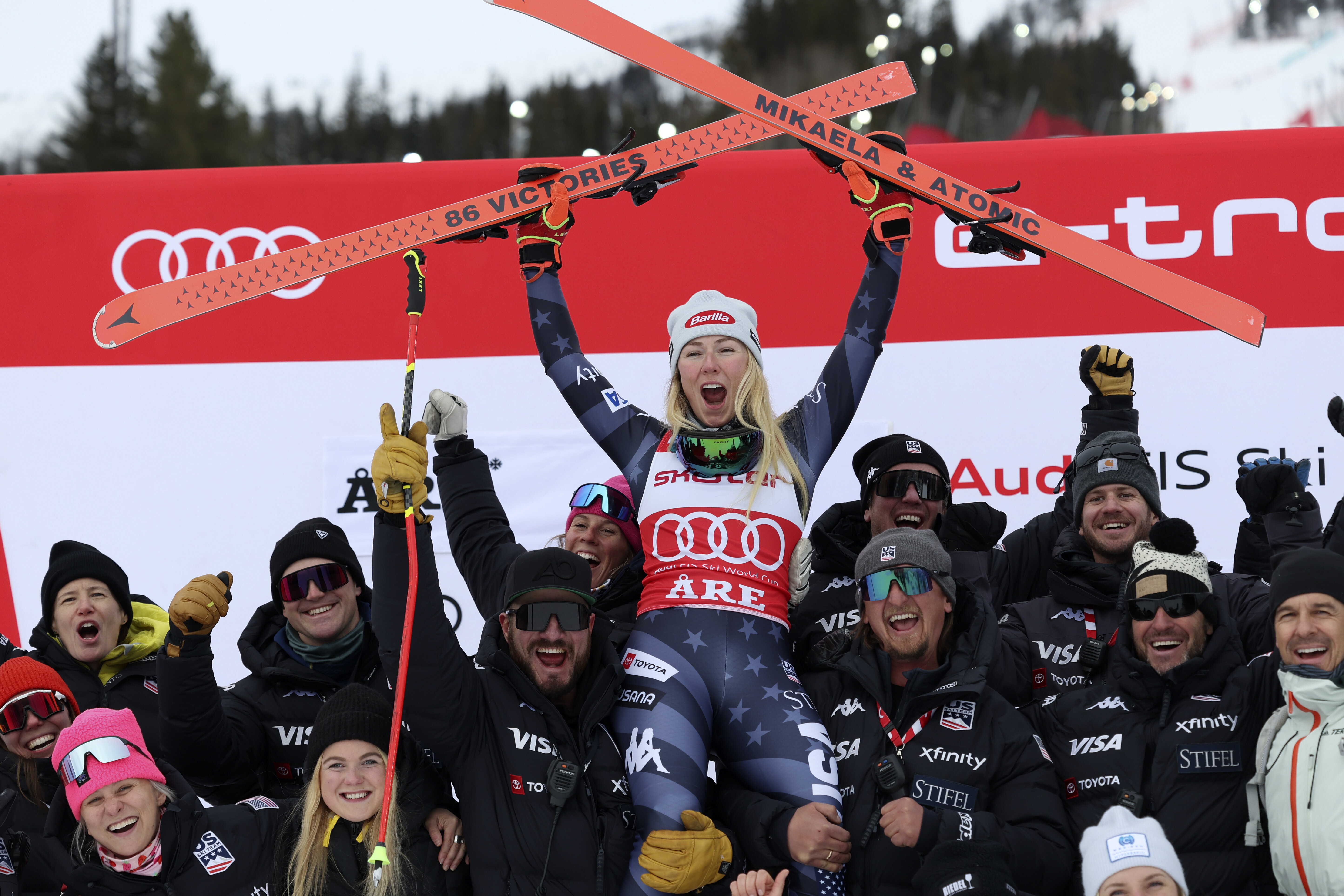 ‘Oh My Goodness!’: U.S. Skier Mikaela Shiffrin Makes History With 86th ...