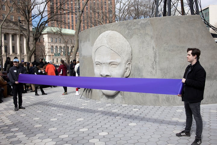 Newark Mayor Ras Baraka and actor, musician and Newark native Queen Latifah attended Thursday's ceremony.