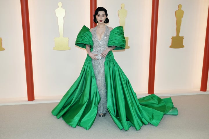 Fan Bingbing on the red carpet.