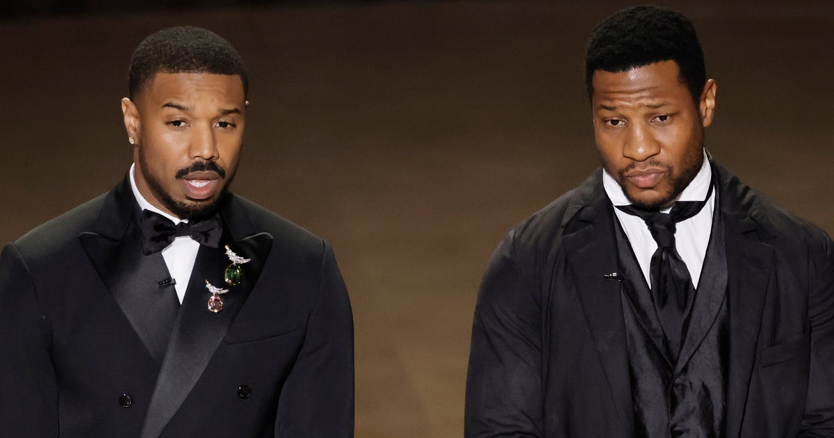 NextImg:Michael B. Jordan, Jonathan Majors Subtly Comfort Angela Bassett After Oscars Loss