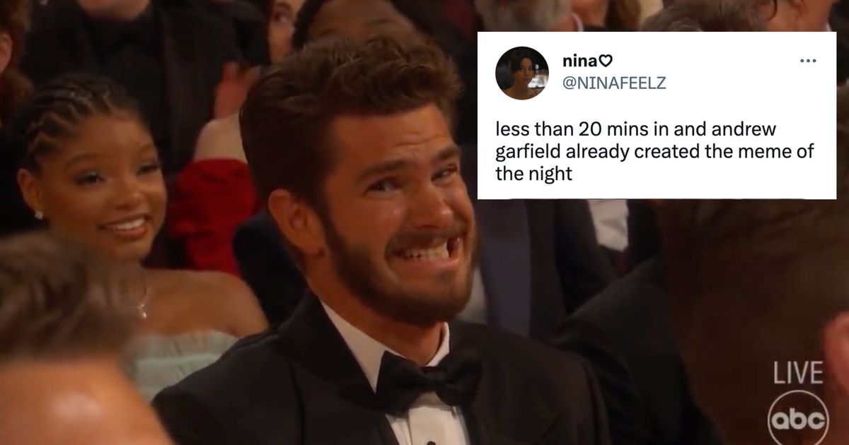 Andrew Garfield Gave Us Another Oscars Meme Huffpost Entertainment 4935