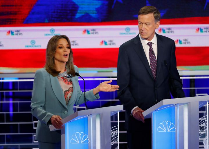 Williamson made a splash with her unique style during the first Democratic presidential debates in June 2019. She would end up dropping out before voting began.