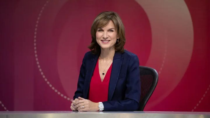Fiona Bruce on Question Time