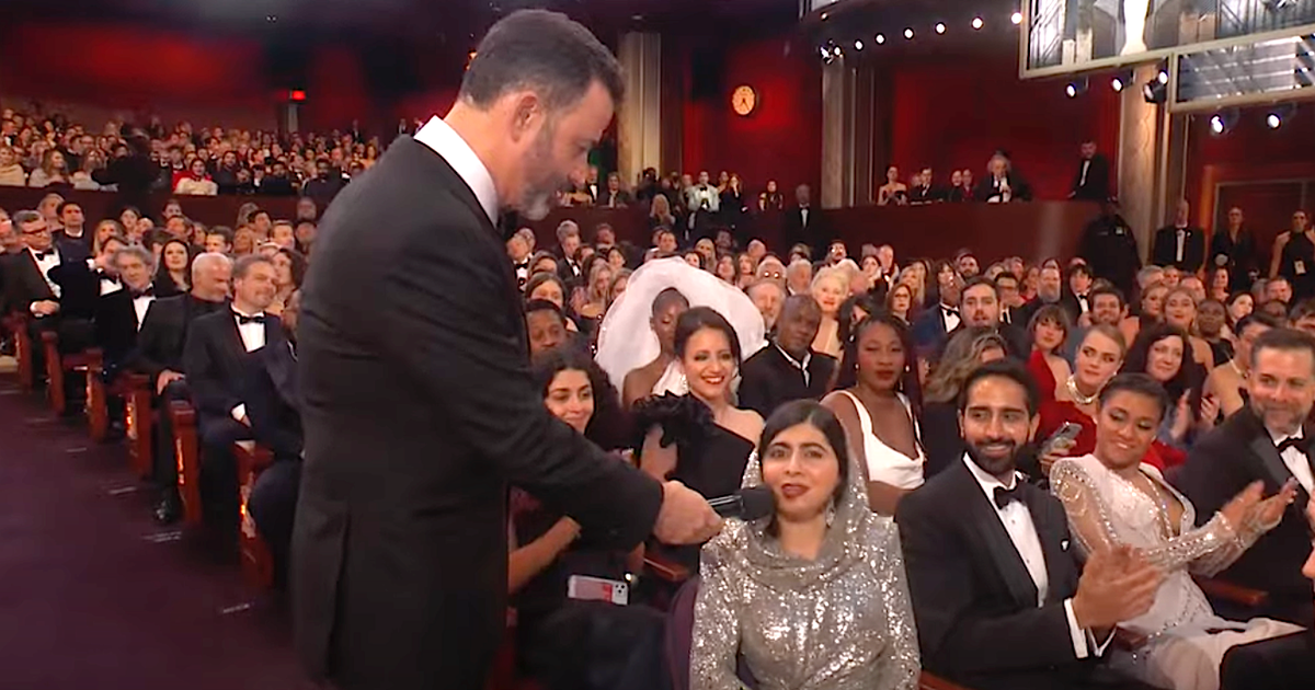 NextImg:Malala Yousafzai Isn't Having Jimmy Kimmel's Shtick At Oscars