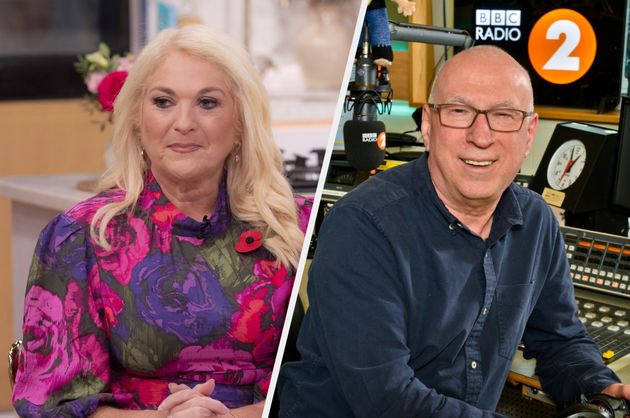 Vanessa Feltz and Ken Bruce