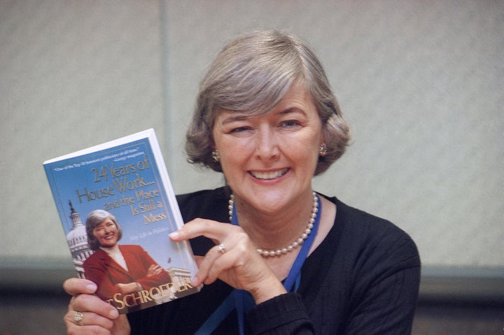 Pat Schroeder, a pioneer of the women's movement, has died at 82.