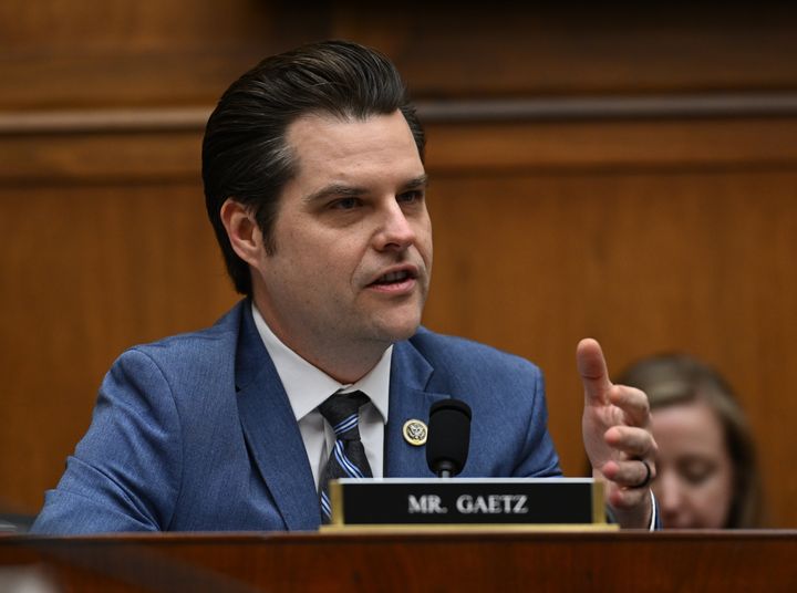GOP Rep. Matt Gaetz (above) recently tried to rally progressives and conservatives for a vote to withdraw U.S. troops from Syria, but his effort drew less support than a similar vote last year led by Democratic Rep. Jamaal Bowman.