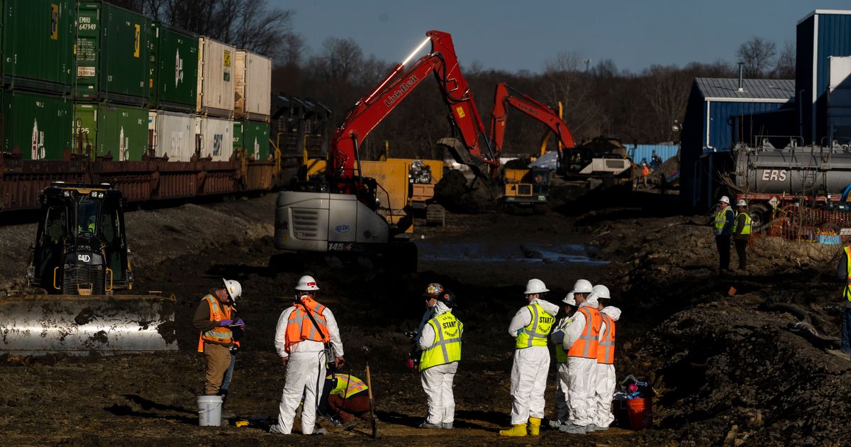 Ohio Sues Norfolk Southern Over Toxic Train Derailment