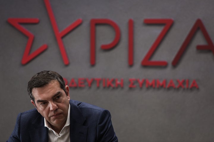 Συνάντηση του προέδρου του ΣΥΡΙΖΑ Αλέξη Τσίπρα με εκπροσώπους της Πανελλήνιας Ομοσπονδίας Σιδηροδρομικών Υπαλλήλων, Παρασκευή 10 Μαρτίου 2023. (ΒΑΣΙΛΗΣ ΡΕΜΠΑΠΗΣ/EUROKINISSI)