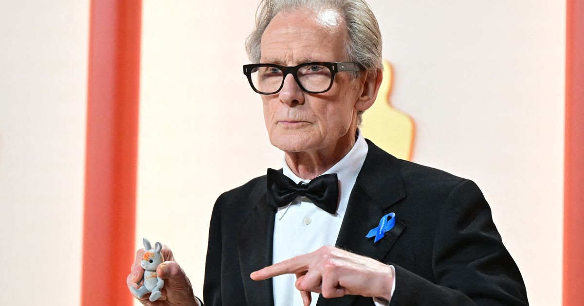 Bill Nighy Reveals Adorable Reason His Oscar Date Was A Toy Rabbit
