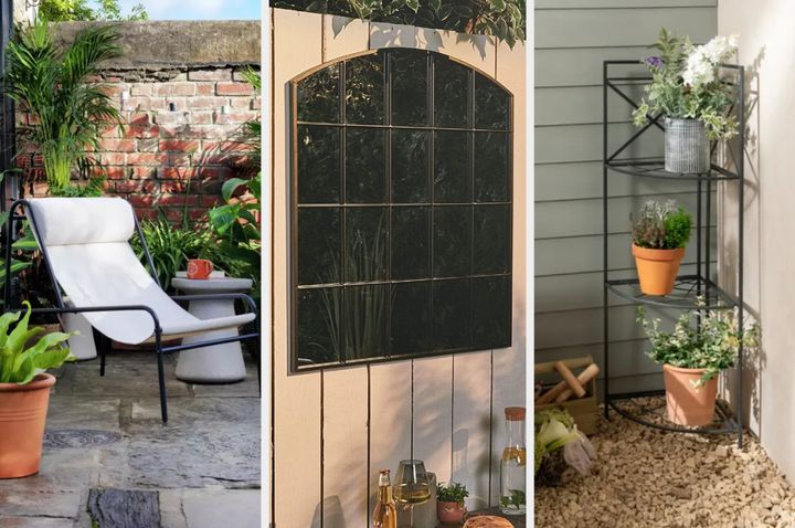 A tiny bit of TLC is truly all that's needed to transform a small outdoor space