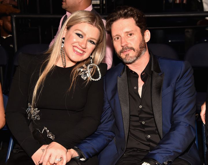 Kelly Clarkson and Brandon Blackstock attended the 2018 CMT Music Awards on June 6, 2018, in Nashville, Tennessee.