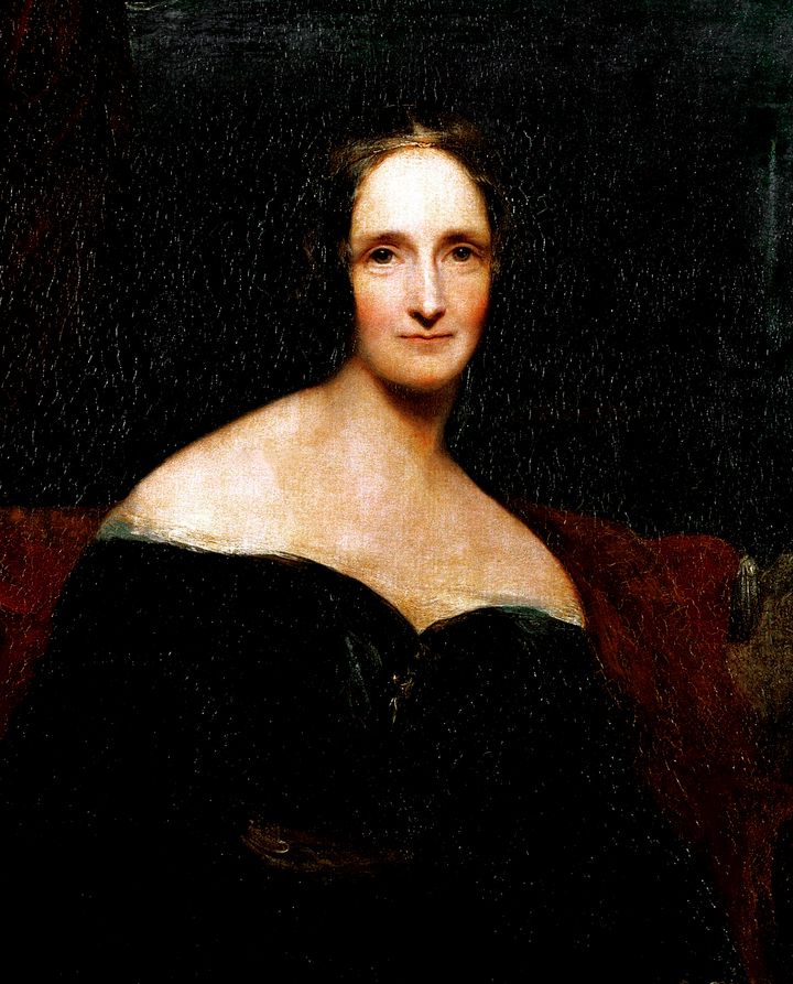 Πορτρέτο της Μαίρης Σέλεϊ (1840) από τον Ρίτσαρντ Ρόθγουελ. (Photo by: PHAS/Universal Images Group via Getty Images)